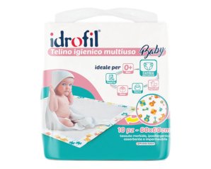 Telino igienizzante Baby 60x60 10 pezzi - teli assorbenti monouso per cambio pannolino