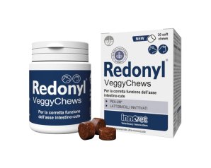 Redonyl Veggy 30 soft chews - complemento alimentare per cani e gatti per benessere di pelle e mantello