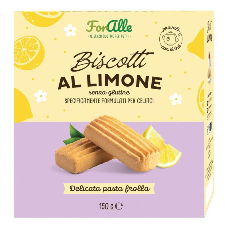 FORALLE Biscotti Limone 150g FORALLE Biscotti Limone 150g