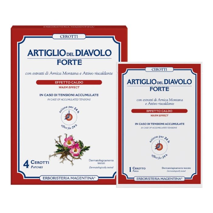 ARTIGLIO Forte 4 Cerotti   ERM