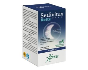 Aboca Sedivitax - Notte Advance Integratore Alimentare Sonno e Serenità 50 compresse