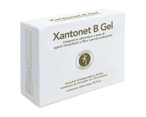 Xantonet B Gel 24 bustine - integratore con fibre prebiotiche per regolaritÃ  e benessere intestinale