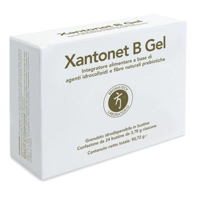 Xantonet B Gel 24 bustine - integratore con fibre prebiotiche per regolarità e benessere intestinale Xantonet B Gel 24 bustine - integratore con fibre prebiotiche per regolarità e benessere intestinale