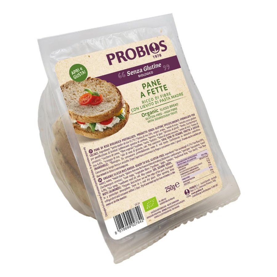 PROBIOS PANE A FETTE 250G PROBIOS PANE A FETTE 250G