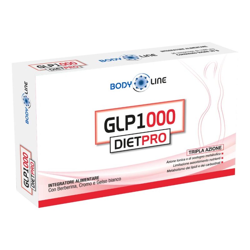 GLP 1000 DietPro 30 compresse - integratore per controllo del peso GLP 1000 DietPro 30 compresse - integratore per controllo del peso