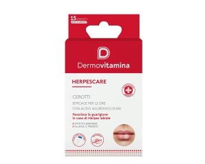 Dermovitamina Herpescare Cerotti per Herpes Labiale – Trattamento Protettivo e Lenitivo