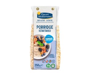 Piaceri Mediterranei Porridge Senza Glutine 250 Grammi Colazione Sana e Nutriente