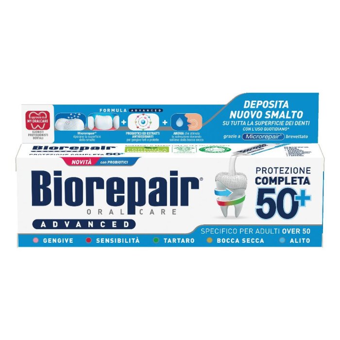 Biorepair Advanced Protector Completa 50+ - dentifricio protettivo avanzato Biorepair Advanced Protector Completa 50+ - dentifricio protettivo avanzato