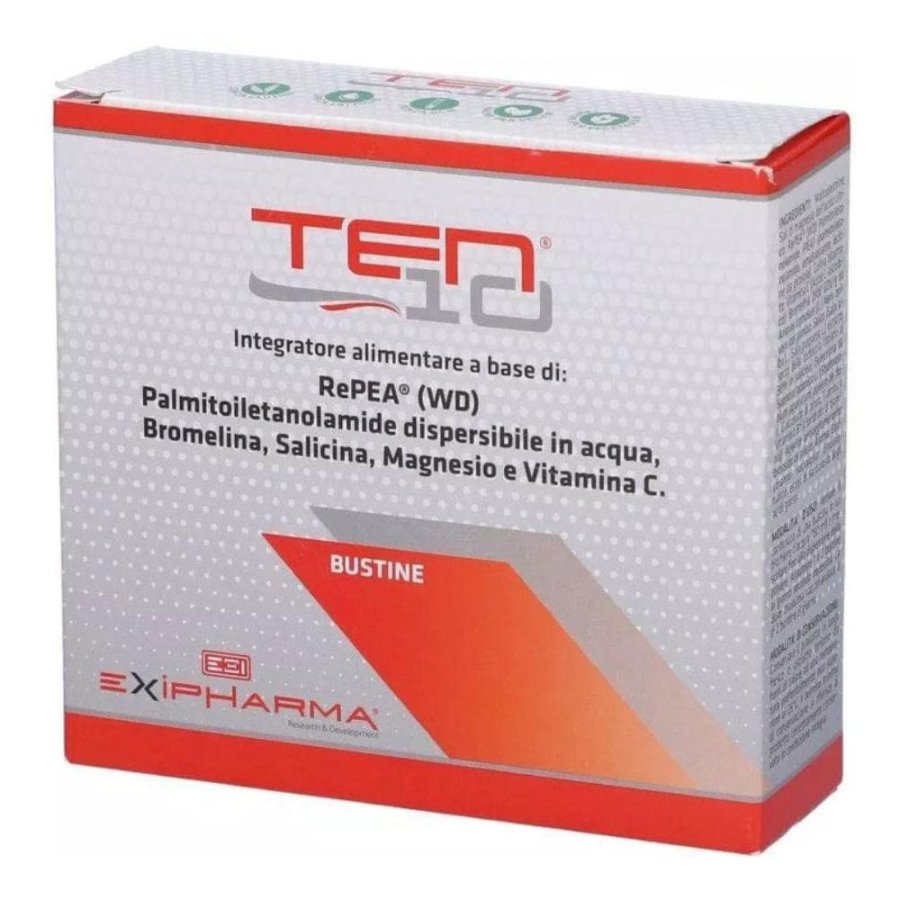 Ten 10 integratore 20 bustine 120 g Ten 10 integratore 20 bustine 120 g