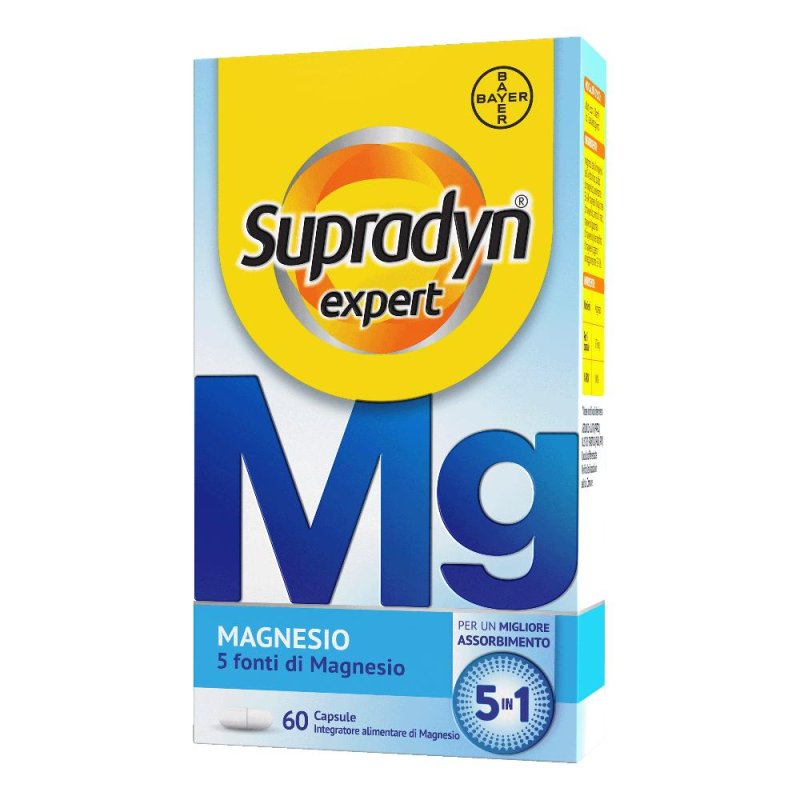 Supradyn expert magnesio 60 capsule 35,4 g Supradyn expert magnesio 60 capsule 35,4 g