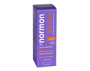 Normon UV AKT crema gel 50 ml - fotoprotettore SPF molto alto per pelli a rischio attinico