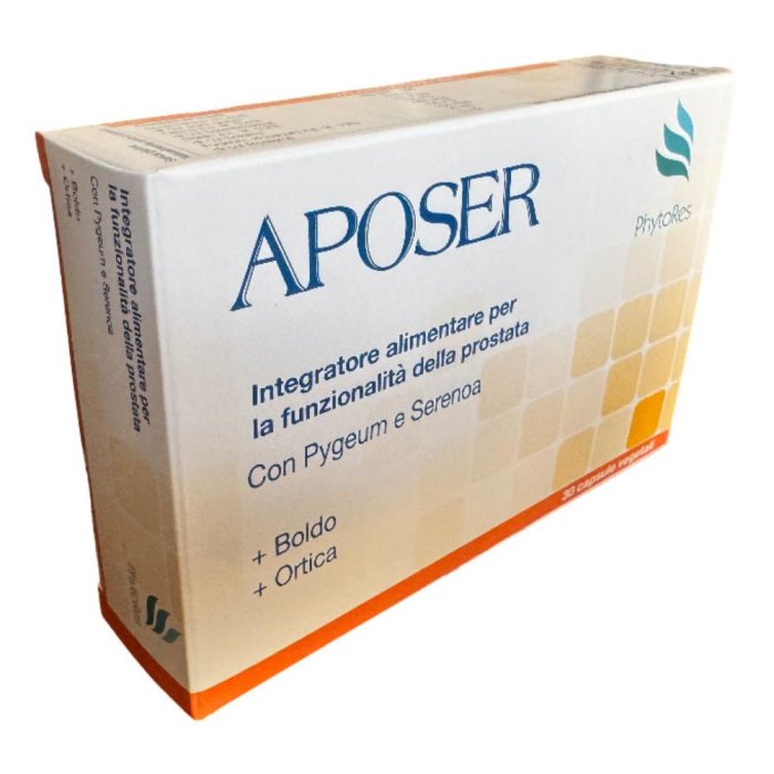 Aposer Integratore Alimentare 30 Capsule Vegetali per il Benessere Generale Aposer Integratore Alimentare 30 Capsule Vegetali per il Benessere Generale