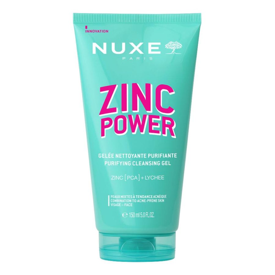 Nuxe Zinc Power – Gel Detergente Purificante 150 ml Nuxe Zinc Power – Gel Detergente Purificante 150 ml