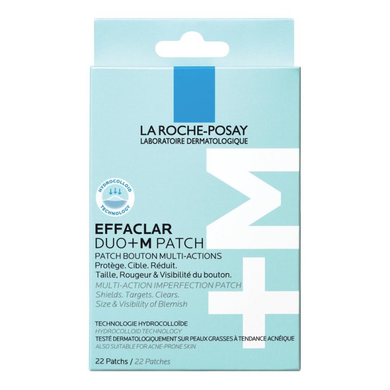 La Roche-Posay Effaclar Duo Plus M Patch Anti Imperfezioni 22 Pezzi &ndash; Cerotti Invisibili Anti Brufoli e Punti Neri