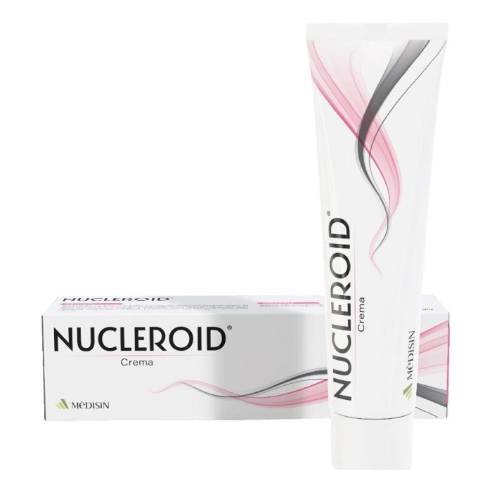 Nucleroid Crema 100 millilitri crema lenitiva riparatrice per pelle irritata e arrossata