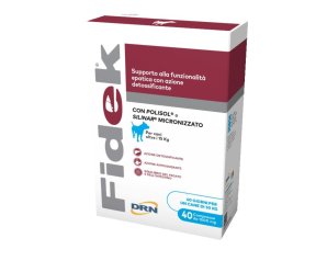Fidek DRN 40 Compresse da 1,5 Grammi Integratore Nutrizionale per Cani e Gatti