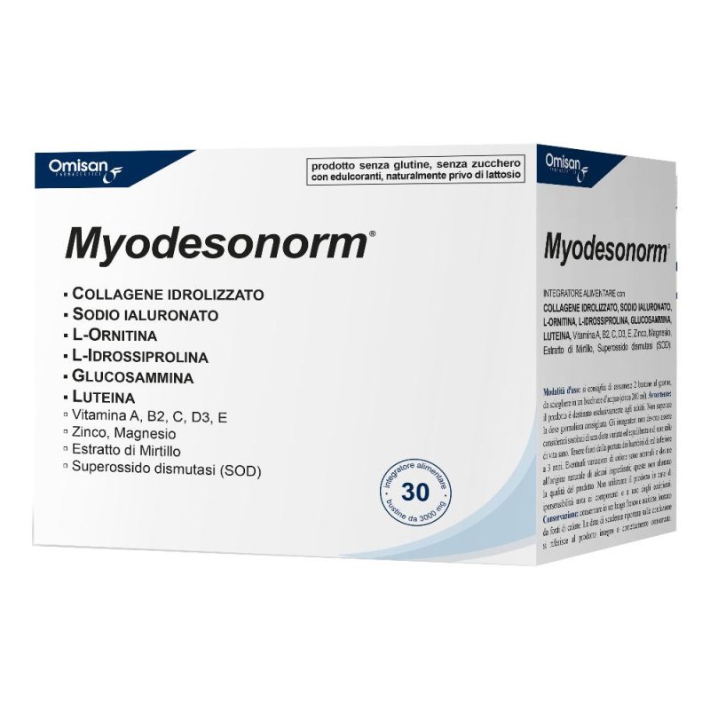 Myodesonorm Integratore Alimentare 30 Bustine Myodesonorm Integratore Alimentare 30 Bustine