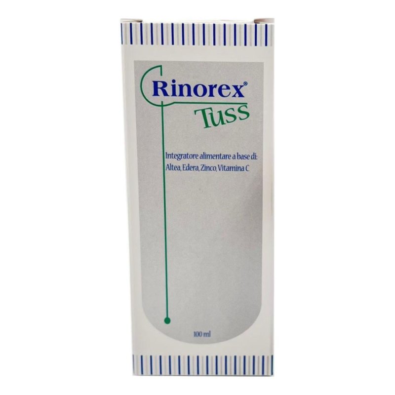 Rinorex Tuss Sciroppo 100 ml per Tosse Secca e Grassa – Sollievo per Bambini e Adulti Rinorex Tuss Sciroppo 100 ml per Tosse Secca e Grassa – Sollievo per Bambini e Adulti