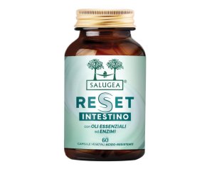 Salugea Reset Intestino Integratore Detox 60 Capsule Vegetali Acido-Resistenti