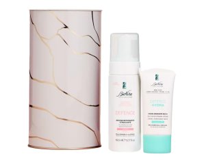 BioNike Beauty Essentials kit con crema idratante 50 ml e mousse detergente 150 ml per una pelle morbida e pulita