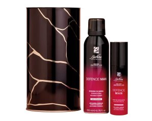 Bionike Defence Man – Kit Schiuma da Barba + Crema-Gel Rivitalizzante | 200 ml + 50 ml