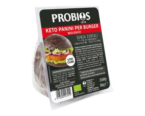 Probios Keto panini burger - panini proteici low carb per hamburger
