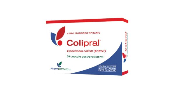 Colcipra Colipral 30 capsule - integratore per benessere intestinale | Openfarma