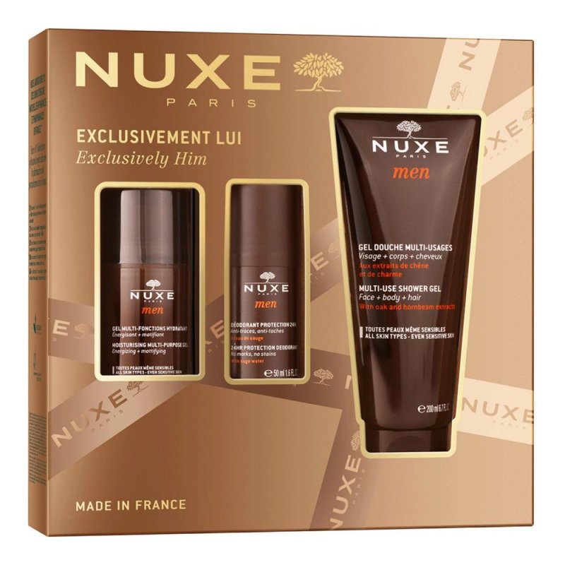 Cofanetto Nuxe Men uomo per skincare quotidiana Cofanetto Nuxe Men uomo per skincare quotidiana