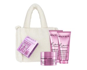 Nuxe Hair Prodigieux Routine Capelli cofanetto con shampoo effetto lucentezza 200ml + balsamo districante 200ml + Maschera riparatrice 200ml