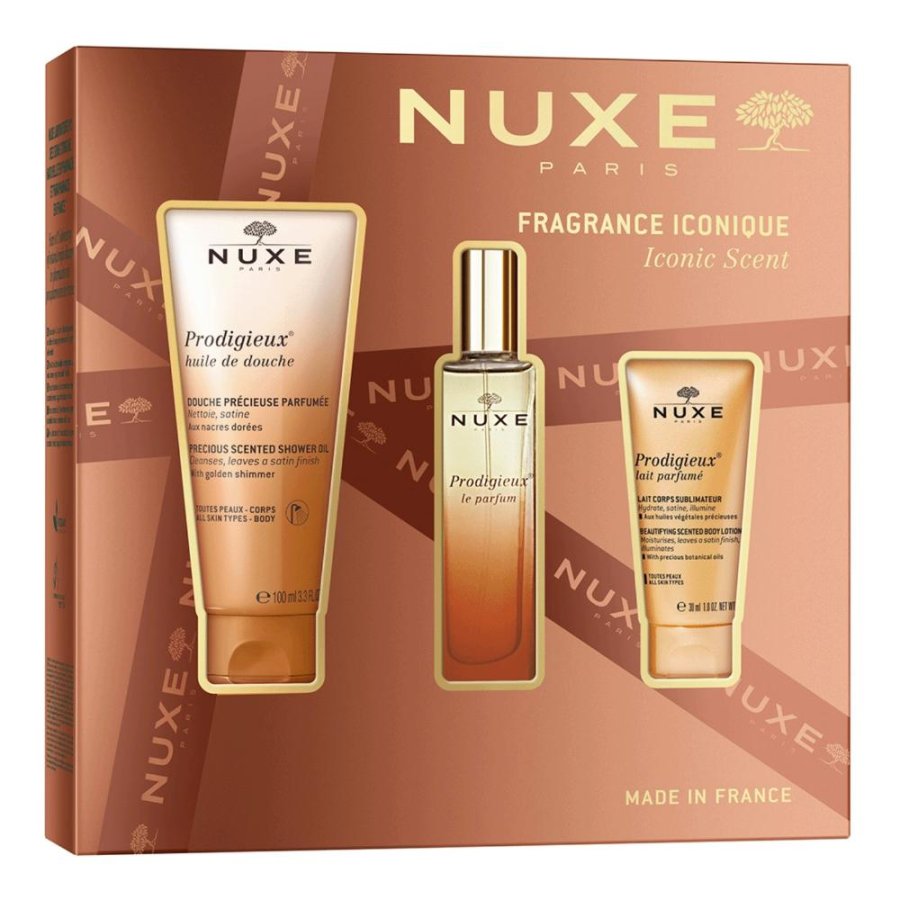 Nuxe Cofanetto Fragranza Prodigieux 30ml + 100ml + 30ml Nuxe Cofanetto Fragranza Prodigieux 30ml + 100ml + 30ml
