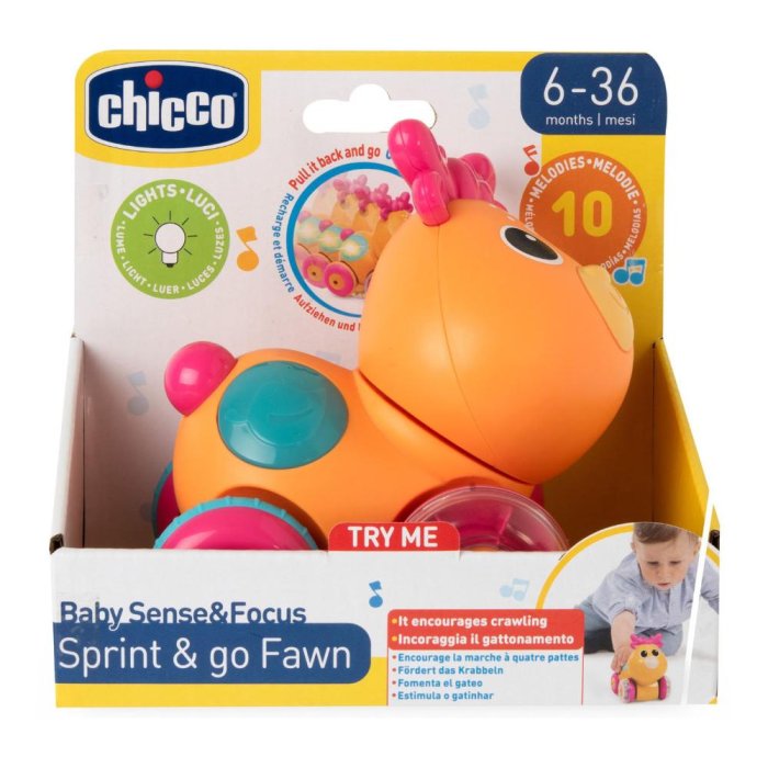 Cerbiatto Sprint&Go Chicco Gioco 6-36 mesi