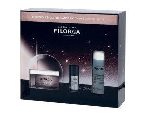Filorga Cofanetto Protocollo Luminosità Oxygen Glow Crema 50ml + NCEF-Revitalize Serum 5ml + Soluzione Micellare 50ml