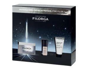 Filorga Time Filler - Cofanetto Rughe Crema 50ml + Siero 5ml + Crema Notte 15ml