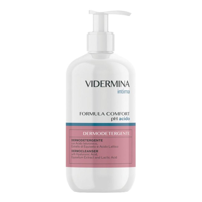 Vidermina Intima Detergente Delicato 500 ml Nuova Formula &ndash; Detergente Intimo per Igiene Quotidiana