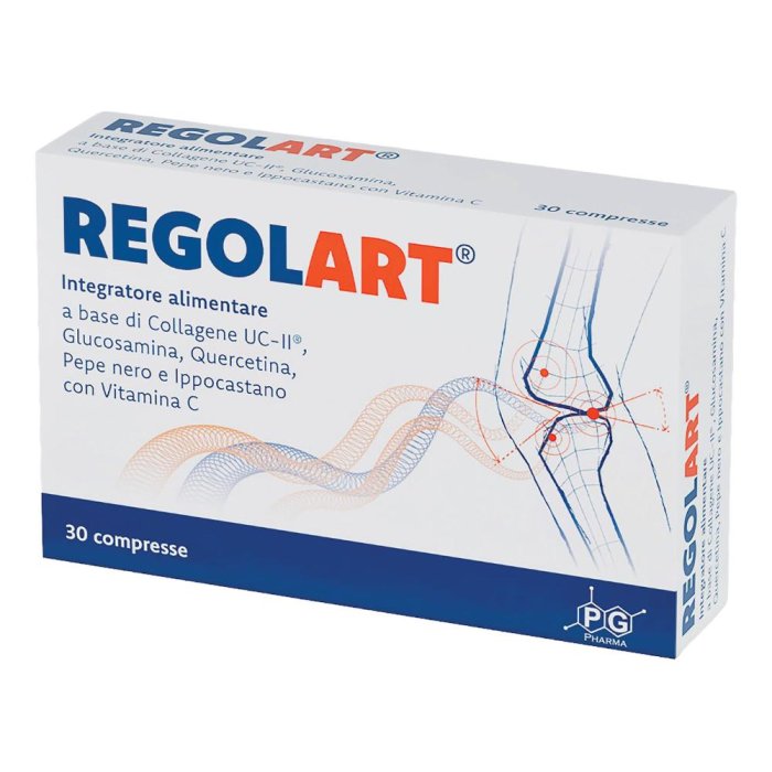 Regolart Integratore per la Regolarit&agrave; Intestinale 30 Compresse (30 Cpr)