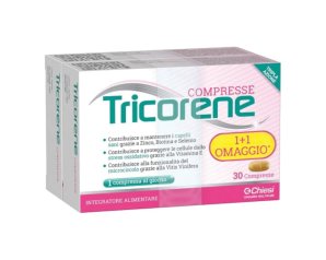 Chiesi Tricorene Integratore per Capelli Sani Tripla Azione 2 x 30 Compresse