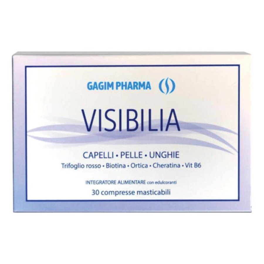 Visibilia Integratore per la Salute degli Occhi 30 Compresse Masticabili Visibilia Integratore per la Salute degli Occhi 30 Compresse Masticabili