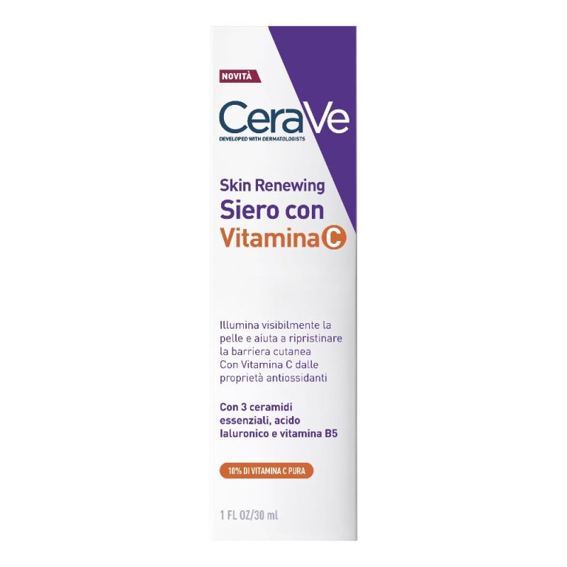 CeraVe Skin Renewing Siero con Vitamina C 30 ml – siero illuminante e antiossidante CeraVe Skin Renewing Siero con Vitamina C 30 ml – siero illuminante e antiossidante