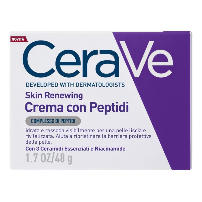CeraVe Skin Renewing Crema Viso Rigenerante Idratante Anti-Età per Tutti i Tipi di Pelle CeraVe Skin Renewing Crema Viso Rigenerante Idratante Anti-Età per Tutti i Tipi di Pelle