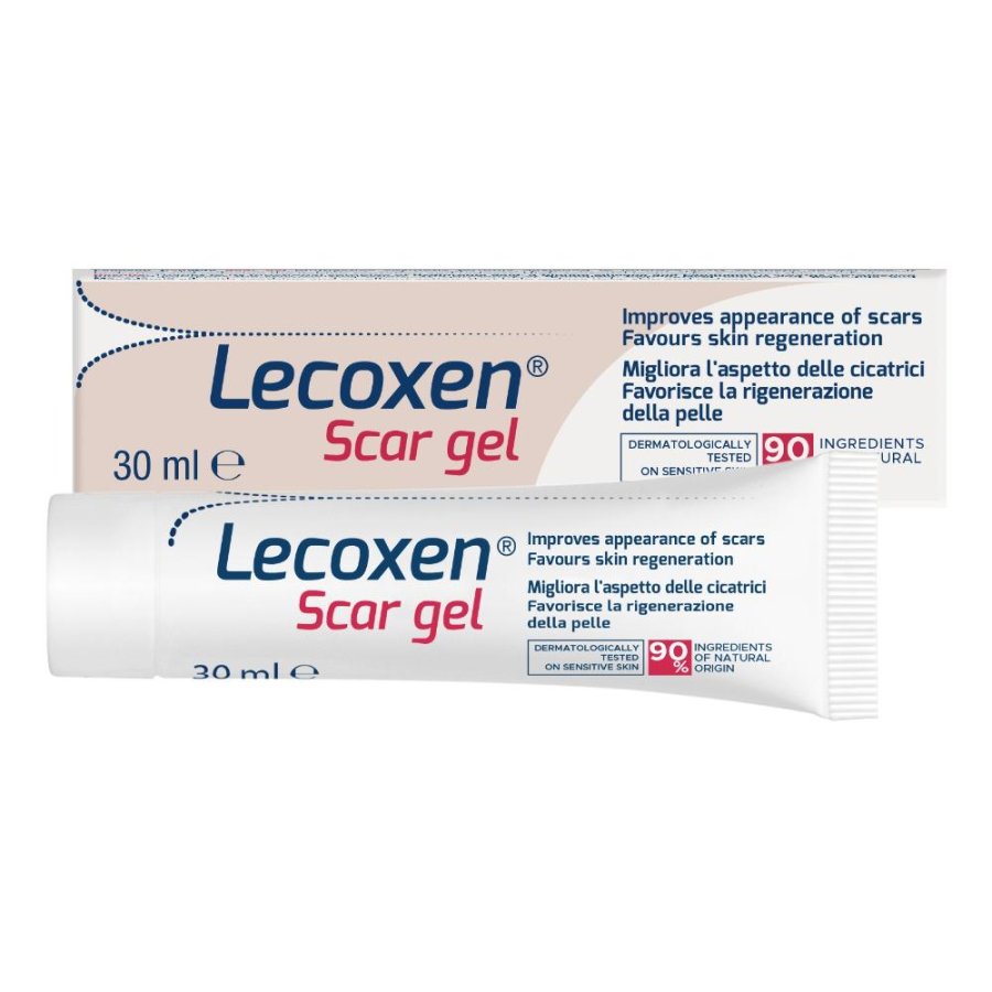 Lecoxen Scar Gel 30 millilitri trattamento cicatrici viso e corpo post intervento chirurgico e ustioni Lecoxen Scar Gel 30 millilitri trattamento cicatrici viso e corpo post intervento chirurgico e ustioni