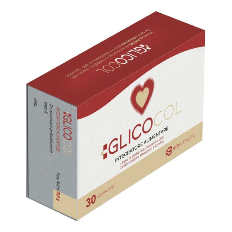 GLICOCOL Integratore Alimentare 30 Compresse GLICOCOL Integratore Alimentare 30 Compresse