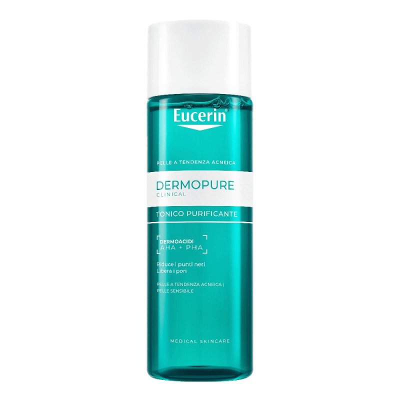 Eucerin Dermopure Clinical - Tonico Purificante per Pelle Grassa a Tendenza Acneica Sensibile 20 ml