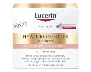 Eucerin Hyaluron Filler + Elasticity - Crema Rosé Anti Età Giorno SPF30 Refill 50 ml