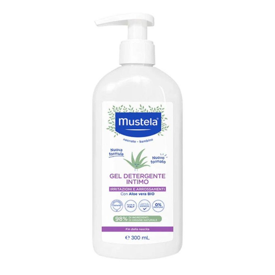 Mustela Gel Detergente Intimo Neonato e Bambino Irritazioni e Arrossamenti 300 ml Mustela Gel Detergente Intimo Neonato e Bambino Irritazioni e Arrossamenti 300 ml
