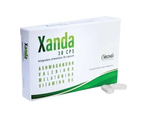 XANDA 30 cps Integratore Alimentare in Capsule – Confezione da 30 Capsule Orali
