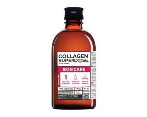 Collagen Superdose Skin 300 ml - integratore al collagene marino per pelle radiosa, capelli e unghie