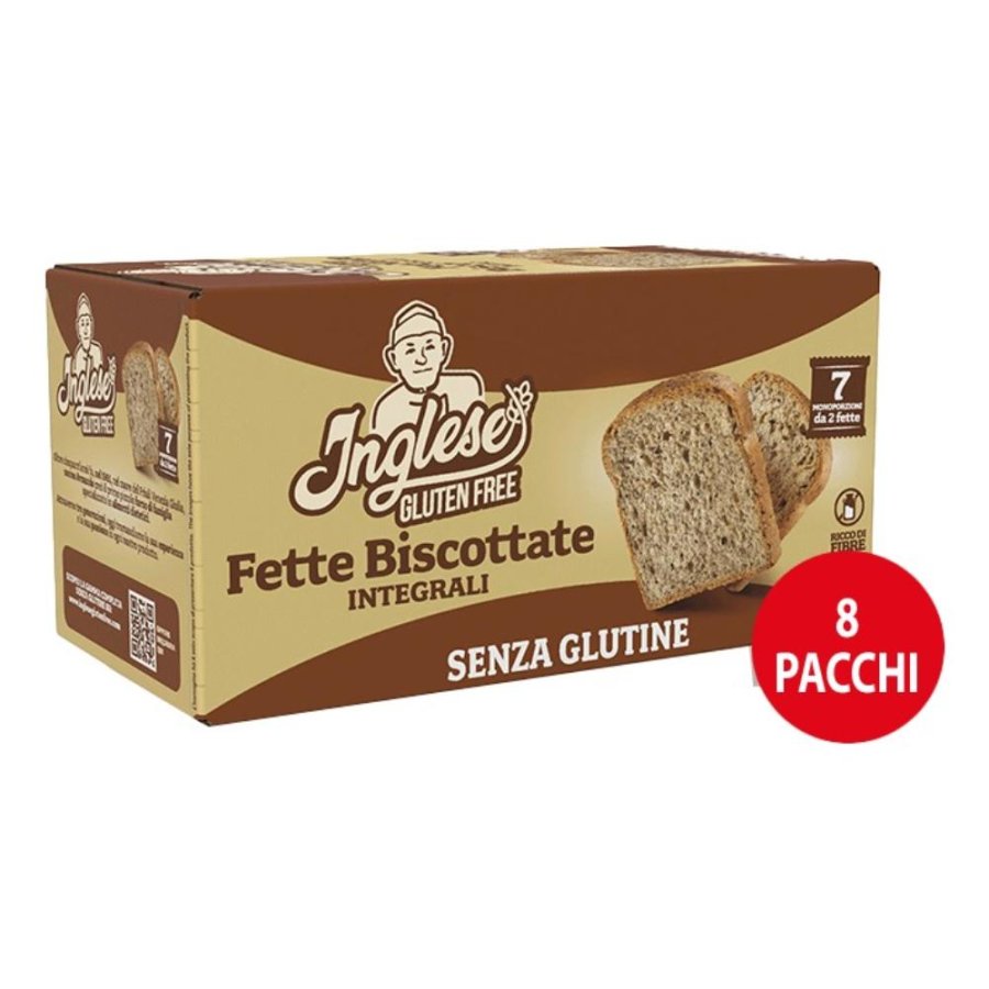 Inglese Fette Biscottate Integrali Senza Glutine Confezione Promo Inglese Fette Biscottate Integrali Senza Glutine Confezione Promo