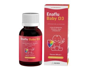 Enaflu Baby D3 100 ml - integratore di vitamina D3 per lattanti e bambini