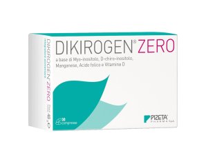 Dikirogen Zero 30 Compresse Integratore Alimentare per Ovaio Policistico e Supporto del Metabolismo di Glucosio e Insulina