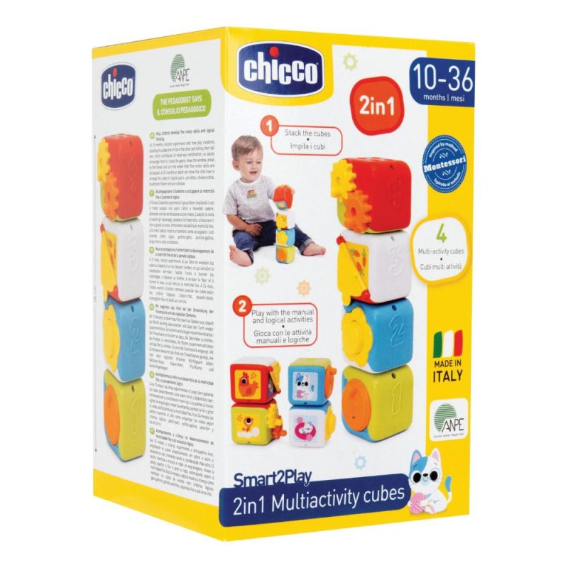 CH Gioco 2in1 Cubi M-Attivita' CH Gioco 2in1 Cubi M-Attivita'
